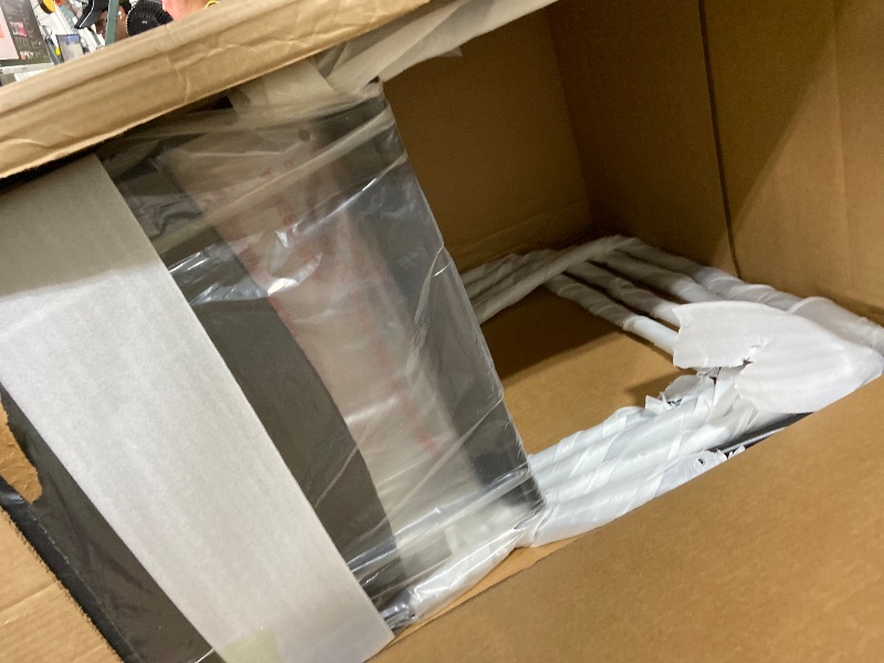 Photo 1 of Flash Furniture 4 Pk. HERCULES Series 1000 lb. Capacity High Density Black Vinyl Stacking Chair with Sled Base