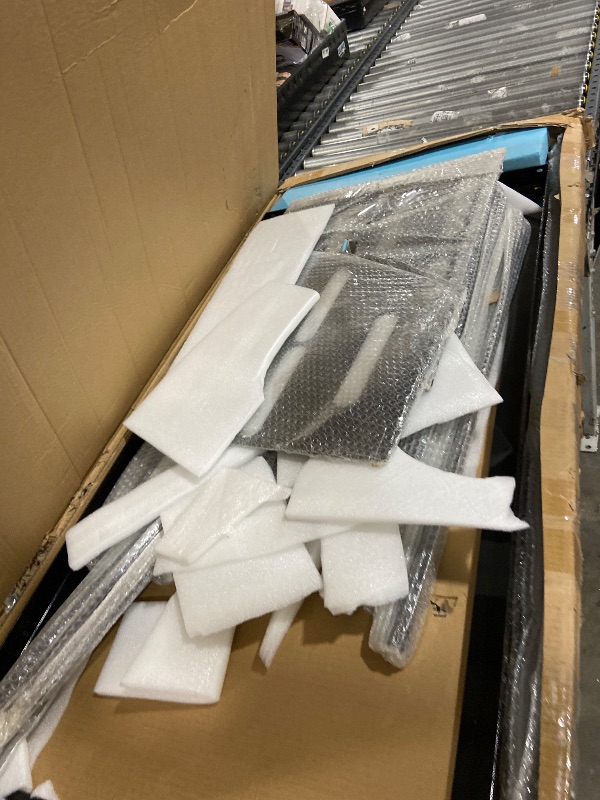 Photo 1 of Vertical Bar Rack, Heavy Duty 1500 lb Capacity – 4-Bay Long Parts Metal Storage Rack for Garage & Warehouse, Lumber, Pipe, Conduit Organizer