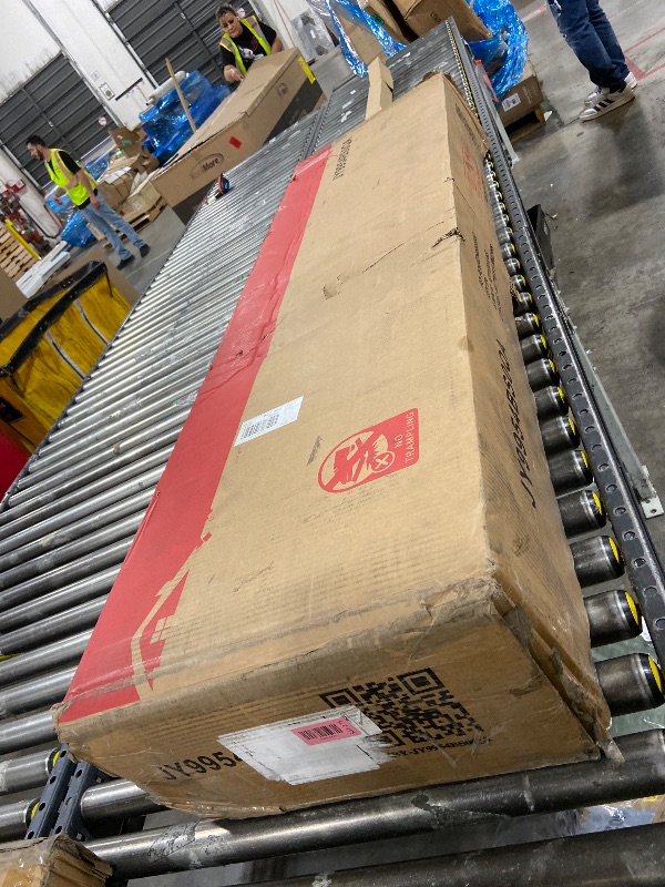 Photo 1 of Fameill Queen Size Lift Up Storage Bed Frame with Adjustable Headboard, Charging Station, LED Lights, Wood Slats, Noise-Free, No Box Spring Needed, Beige