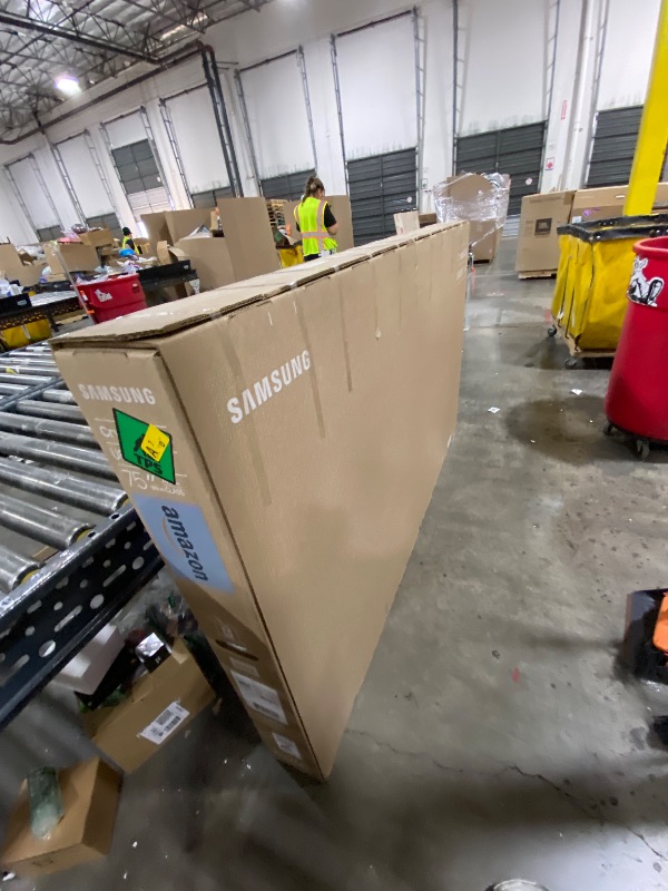 Photo 1 of Samsung 75-Inch Class Crystal UHD U8000F 4K Smart TV (2025 Model) Endless Free Content, Crystal Processor 4K, MetalStream Design, Knox Security, Alexa Built-in