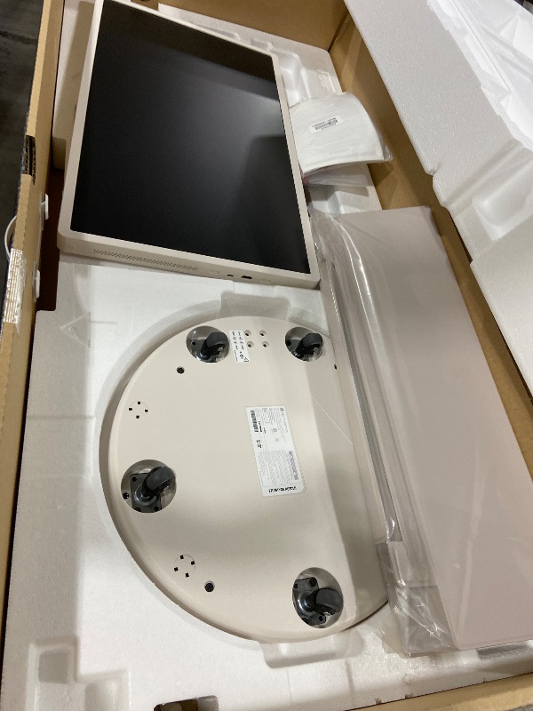 Photo 1 of LG 27-Inch StanbyME 2 with Folio Cover, Portable Touch Screen, Dolby Vision, HDR10, Filmmaker Mode, Built-in Battery, Full Swivel Rotation (27LX6TYGA, 2025)