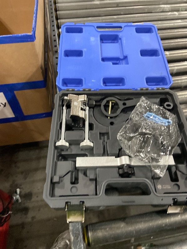 Photo 1 of Kuntech Engine Timing Locking Tool Kit Compatible with BMW V8 N63 S63(No Valve Lift) N65 N74 X5 X6 Drive 750I 760I, Camshaft Cam Alignment Timing Tool