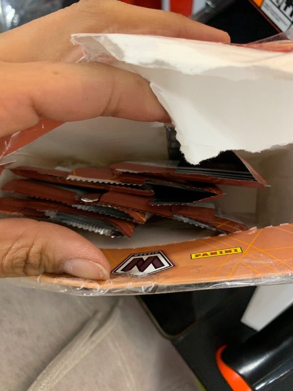 Photo 1 of 2025 Panini Mosaic Football Trading Cards Mega Box