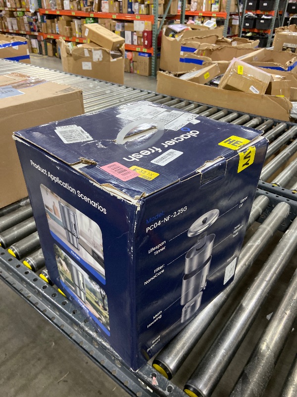 Photo 1 of GLACIER FRESH 2.25G Stainless Steel Countertop Water Filtration System, Gravity-Fed with Elarisey™ Filtration Technology, Reduces Heavy Metals, PFOA & PFOS, and Meets SGS Standards