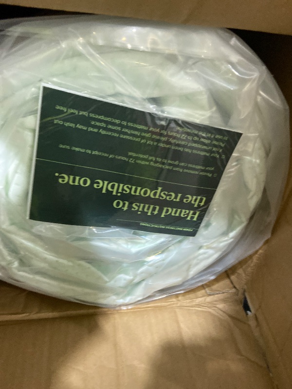 Photo 1 of Zinus 12 Inch Full Green Tea Memory Foam Mattress [New Version], Fiberglass Free, Medium Firm Feel, Zoned Pressure Relief, Certified Safe Foams & Fabric, Mattress in A Box