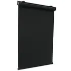 Photo 1 of Black 72"x72" Cordless Blackout Roller Shades Window Blinds Waterproof Insulated