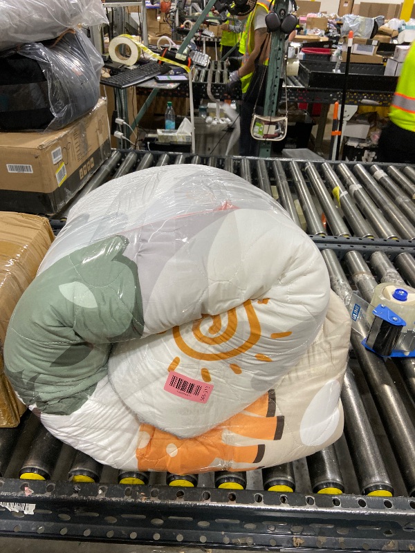 Photo 1 of TINYHARBO Premium Foam Baby Play Mat 74" x 50" – Removable & Machine Washable Cover, Extra Thick Padding Playpen Mat, Non-Slip Crawling Mat, Easy to Clean for Infants, Toddlers & Babies