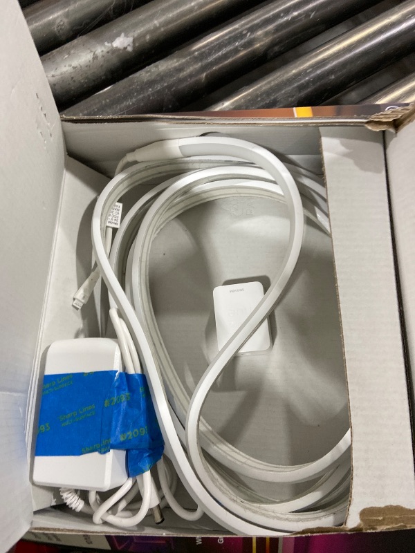 Photo 1 of **USED, INCOMPLETE** Philips Hue OmniGlow 9.8-Foot Micro LED Strip Light, 2700 lm, Vibrant Color and Ambiance, Flexible Indoor Lighting, Uniform Light, Cuttable, App and Voice Control