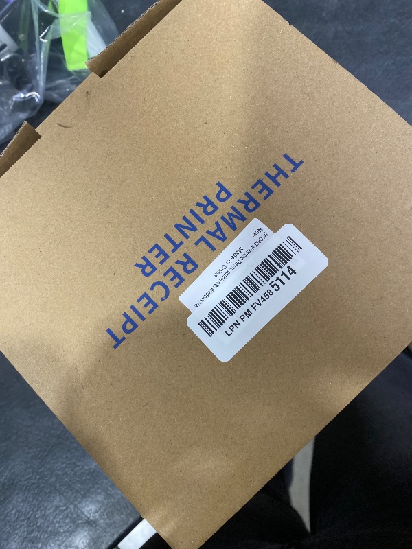 Photo 1 of Milestone P80E POS Receipt Printer, 80mm USB Thermal Receipt Printer with Auto Cutter & Audio-Visual Alerts, Restaurant Kitchen Retail Printers with USB Ethernet Cash Drawer Support Windows Mac