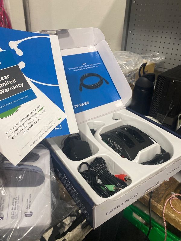 Photo 4 of TV Ears Digital Wireless Headset System for Seniors – Personal Volume Control, TV Hearing Device, No Audio Delay, Plug-N-Play, Works with Most TV Brands, Ideal for Hearing Impaired – Model 11741