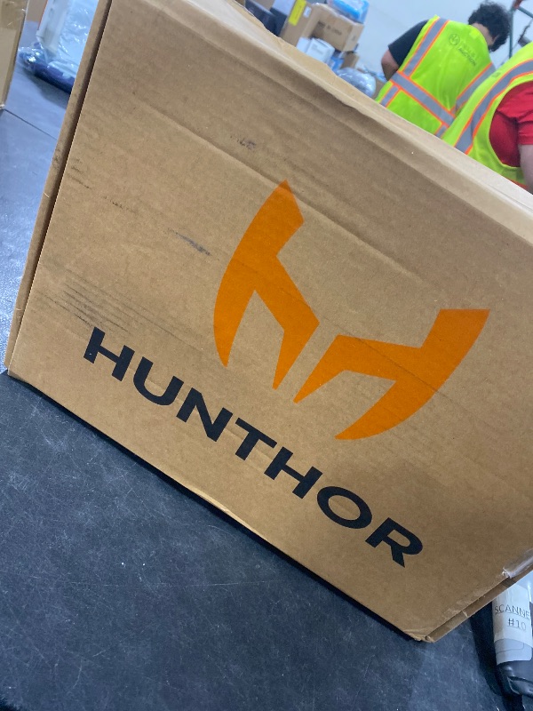 Photo 1 of Rubber Work Boots with 800g Insulation, Puncture-Proof Steel Toe and Shank, Lightweight EVA Outsole, Waterproof Insulated Neoprene Hunting Boots for Farming and Construction (Blue, Size 7)