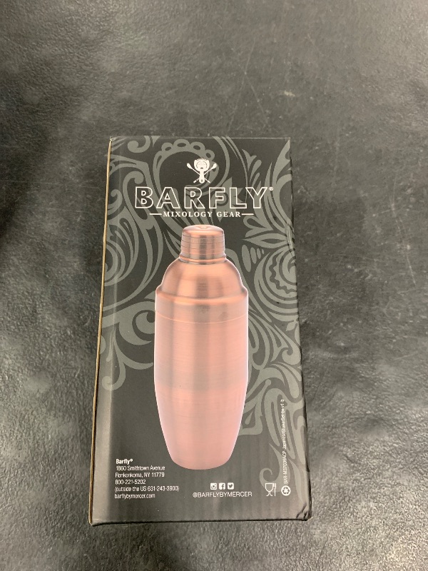 Photo 1 of Barfly Cocktail Shaker, 24oz (700 ml), Antique Copper,M37039ACP