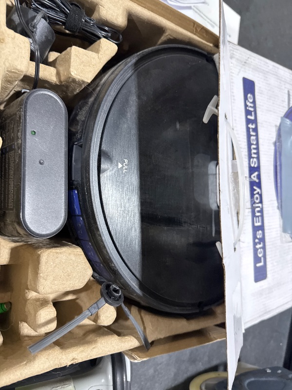 Photo 1 of SHELIKI Robotic Vacuums Cleaner with Smart Max Strong Suction, Obstacle Avoidance, for Pet Hair, Carpets and More V59