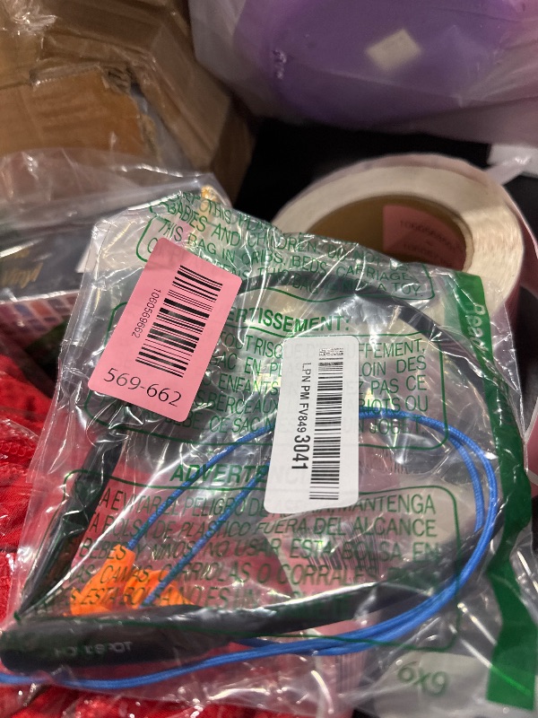 Photo 1 of HomeSpot Noise Reduction Wireless Neckband Headphones with Qualcomm aptX HD, 27dB NRR, CVC Noise Cancelling Mic & Controls and 20H Playtime for Work Safety OSHA Compliant - Blue Wire Orange Earbuds