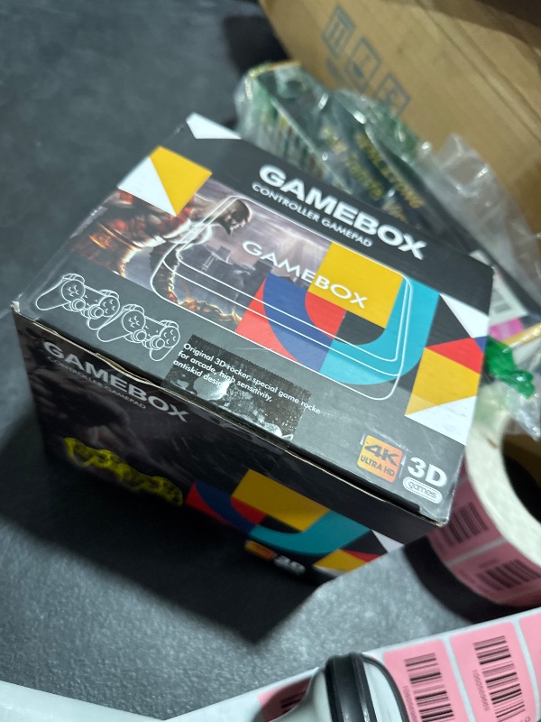 Photo 1 of 2026 NEW Upgrade Retro Gaming Console Pro, Vide Game Consoles with 4K HDMI, Built-in 100000+ Games & 55 Emulators, Plug and Play Video Gaming Consoles with Upgrade Dual 2.4G Wireless Controllers