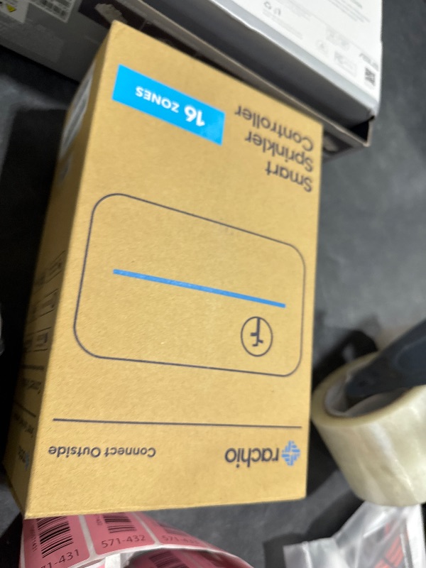 Photo 1 of Rachio WiFi Smart Sprinkler Controller (16-Zone Irrigation Remote Control) – App-Based Scheduling, Local Weather Intelligence, Rain Skips, Easy DIY Install