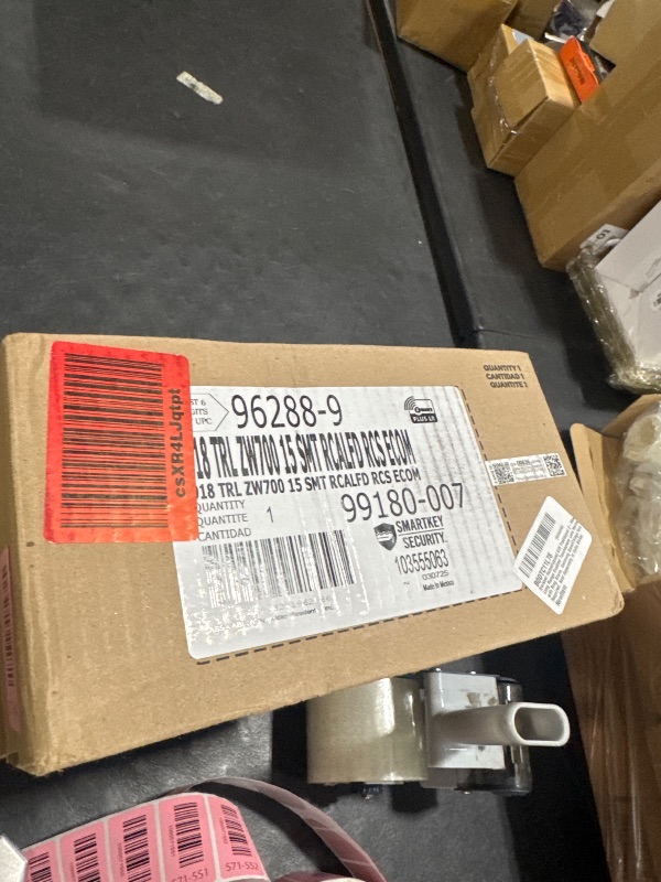 Photo 1 of Kwikset HomeConnect 918 Traditional Z-Wave Long Range Enabled Touchscreen Lock Works with Ring Alarm, Samsung SmartThings Hub Required, Sold Seperately in Satin Nickel