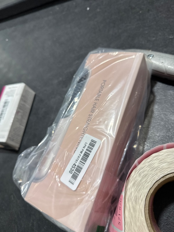 Photo 1 of Go Brush Pro, 3-in-1 Cordless Negative Ion Hair Straightener & Curle & Comb, 4 Temps Intelligent Control, Fast Heating MCH Ceramic Coating, Anti-scalding Comb Teeth, Smoothes Frizz