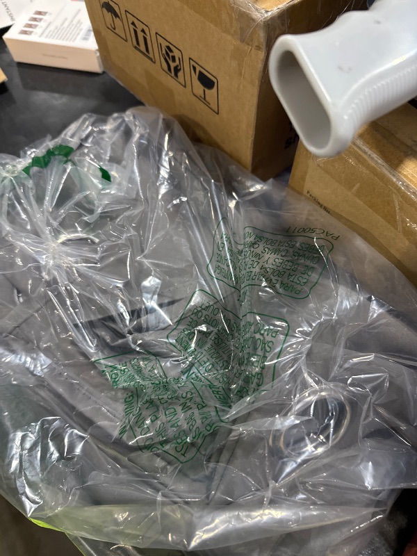 Photo 1 of grey curtain panels