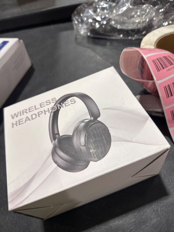 Photo 1 of MMWOWARTS Headphones with Active Noise Cancelling (ANC) Wireless Over Ear Bluetooth Headsets for Sports, Travel