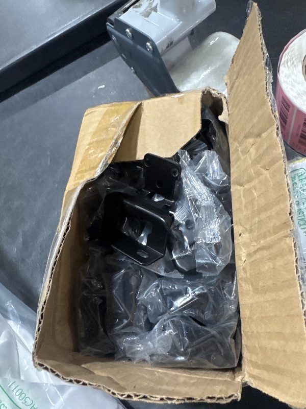 Photo 1 of 1/2" Partial Overlay Cabinet Hinges,(25 Pairs -50 Pack) Matte Black Partial Wrap Hinge Self Closing Door Hinge for Kitchen Cabinets