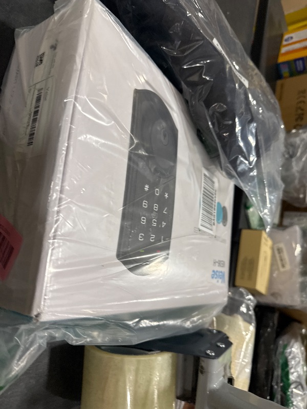 Photo 1 of **********MISSING PARTS*******
Veise VE06-H Smart Front Door Lock Set, App Control, Keyless Entry Deadbolt with Lever Handle, Electronic Digital Touchscreen Keypad, Auto Lock, Easy Install, Matte Black