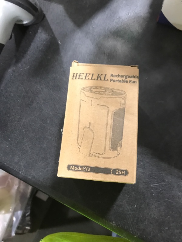 Photo 1 of 2026 AI Portable Fan Rechargeable, 4-Speed 6600RPM Strong Airflow, Personal Waist Fan with up to 25H of Working Time, Hands-Free Hanging Neck Fan, Wearable Belt Fan for Camping, Outdoor, Jobsite