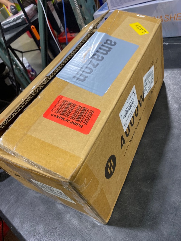 Photo 1 of 4000W Power Inverter 12V DC to 110V/120V AC Converter for RV/Truck/Boat/Camping/Off-Grid Solar Car Power Inverter Peak Power 8000W with 4 AC Outlets,USB & Type-C Port, Remote Controller & LCD Screen