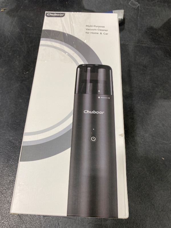 Photo 1 of Chuboor Mini Vacuum, Powerful Car Vacuum Cordless Rechargeable, Small Dust Buster for Dust, Sand, Crumbs, Ultra-Light Portable Vacuum for Home, Car, Hand Held Vacuum PB10