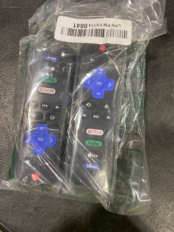 Photo 1 of ?Pack of 2? New Replacement for All Roku TV Remote,Compatible for All TCL-ONN-Hisense-Roku TV Remote