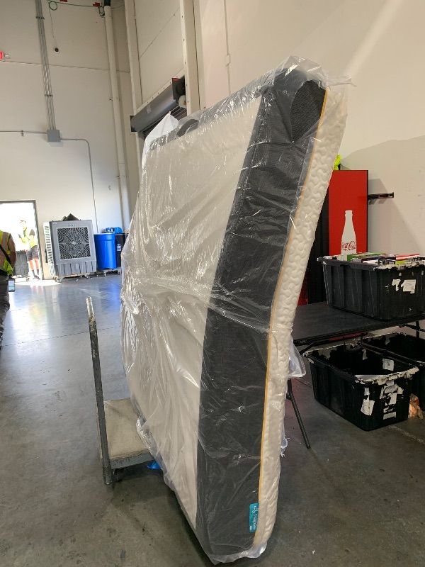 Photo 1 of Basics Memory Foam Plush Mattress, Queen, White/Grey, 80 x 60 x 8 inches