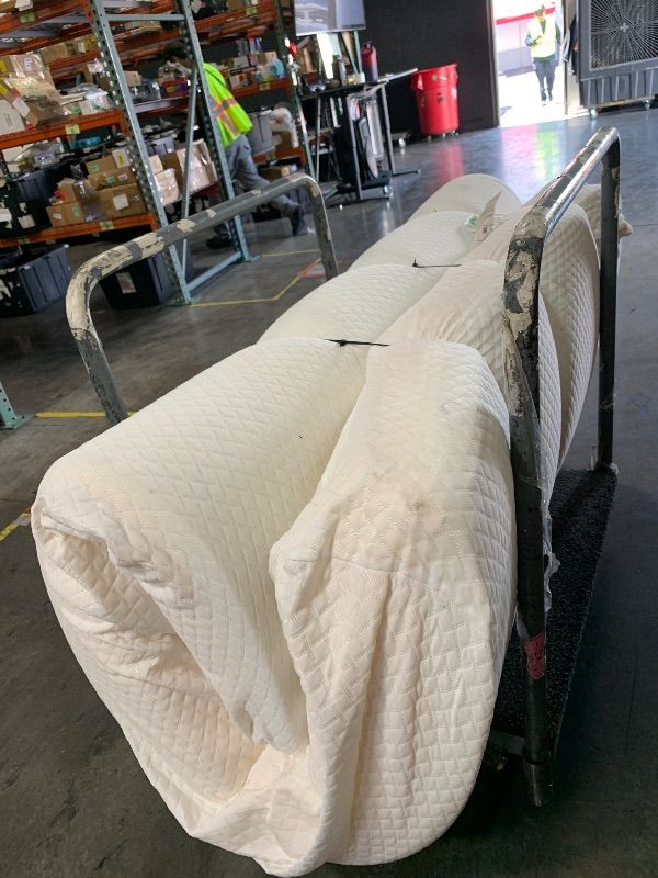 Photo 1 of EGOHOME 12 Inch Queen Mattress, Memory Foam Mattress in a Box with Cooling Green Tea Gel, Relieve Pressure with Medium Firm Support, CertiPUR-US Certified, 80''L x 60''W, White