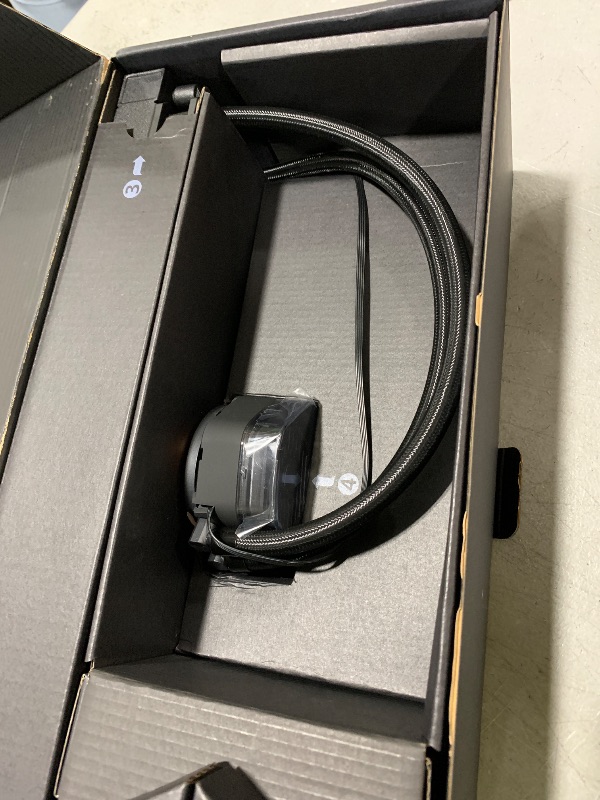 Photo 1 of Cooler Master 360 Atmos Stealth Performance-Driven Close-Loop AIO Liquid Cooler, R9|Ultra 9, Dual Chamber Pump, 360 Radiator, Mobius PWM Fans, AMD Ryzen AM5|4, Intel LGA 1851|1700 Platform