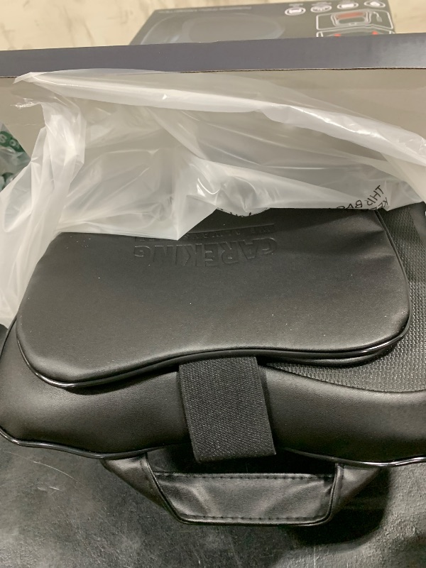 Photo 1 of Up & Down Shiatsu Back Massage with Heat –External Adjustable Cushion Pad, 3D Kneading Massage Pillow for Lower Back, Neck, Shoulder, Leg Pain Relief Deep Tissue for Office, Chair & Home (Black)