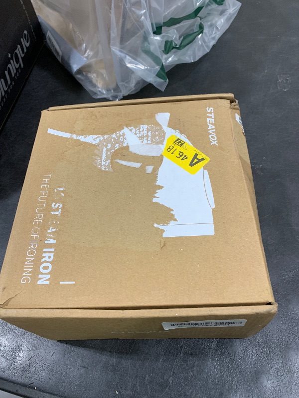 Photo 1 of STEAVOX Vacuum Steamer for Clothes – Handheld Clothes Steamer with 2800Pa Suction & 25s Heat-Up – No-Drip Garment Steamers – Suction Steam Iron Alternative – Compact Steam Travel Iron with Base & Bag