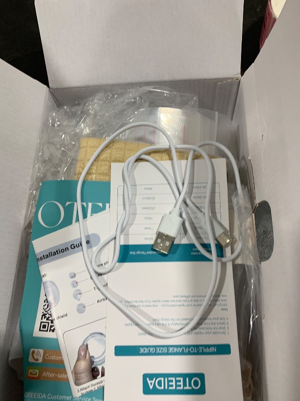 Photo 1 of Hands Free Breast Pump Wearable MY-375 - Strong Suction, Low Noise, Wearable Breastfeeding Pump with 4 Mode &12 Levels, Portable Electric Breast Pump 24mm - 19/21/Insert/Flange, 2 Pack (White)