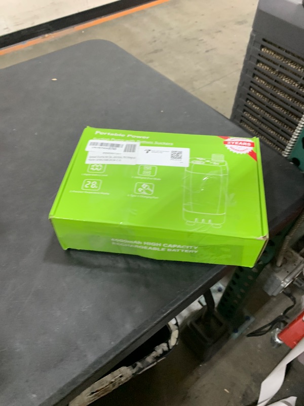 Photo 1 of Spopal Portable Shower for Camping, [Long-Lasting] 6000mAh Rechargeable Camping Shower with Intelligent LED Display, 4 Spray Modes, IPX7 Waterproof Outdoor Camp Pump for Hiking, Travel, Car, Pet(Bk)