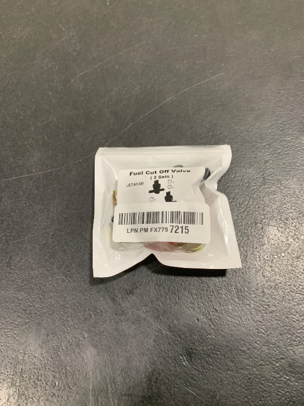 Photo 1 of 1/4 Inline Fuel Cut Off Valve Shut Off Valve Straight Gas Valve with Clamps