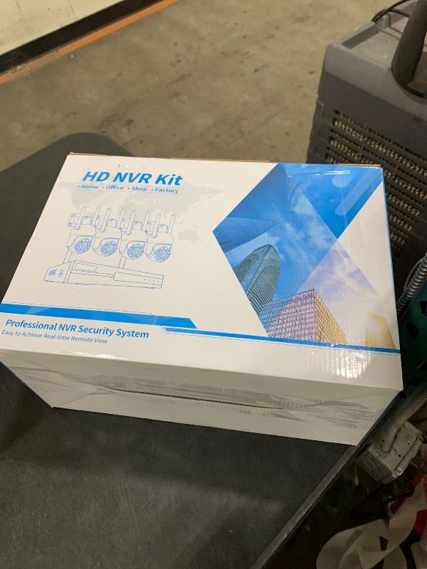 Photo 1 of [3K, 360° View] 5MP Wireless Security Camera System, 4pcs 3K PTZ Cameras Outdoor Indoor, C102 Dual WiFi Surveillance System NVR with 4LED Floodlights & Siren Alarm, 2 Way Audio,Motion Sensor,1TB HDD