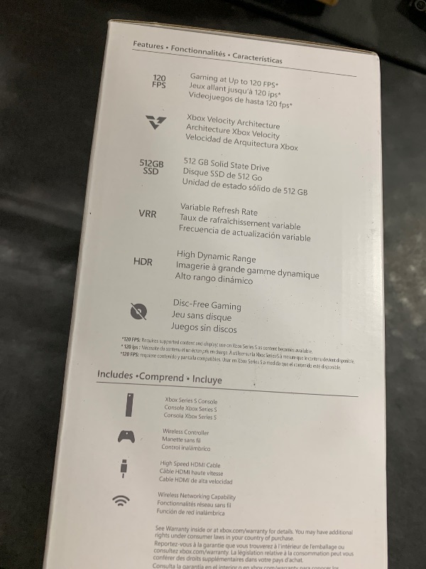 Photo 1 of Xbox Series S - All Digital Gaming Console - 512GB SSD - Includes Wireless Controller - 120FPS (Renewed Premium)