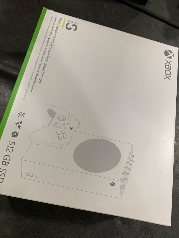 Photo 1 of Xbox Series S - All Digital Gaming Console - 512GB SSD - Includes Wireless Controller - 120FPS (Renewed Premium)