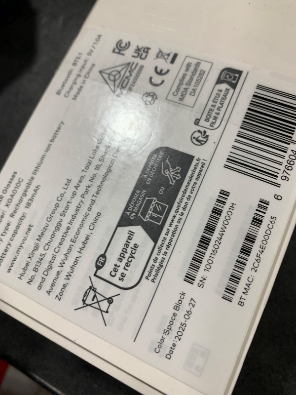 Photo 1 of Smart Glasses with AR Display, Invisible Teleprompter & AI Real-Time Translation in 15 Languages, Bluetooth AI Smartglasses for Speech, Travel, Business Meetings, Smart Sunglasses for Men Women