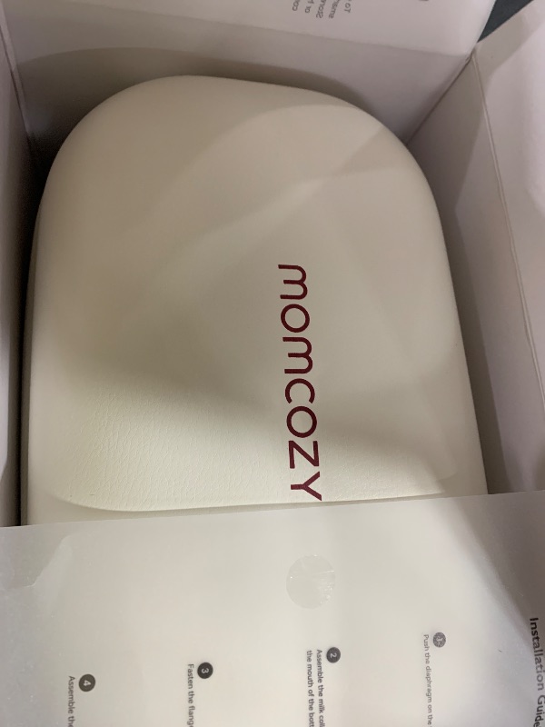 Photo 1 of Momcozy Wearable Breast Pump, Hands Free Upgraded Mobile Flow | M9, App Discreet Control with Personalized Multi-Modes & 15 Levels, Wearable Breast Pump 24mm, 2 Pack Cozy Red