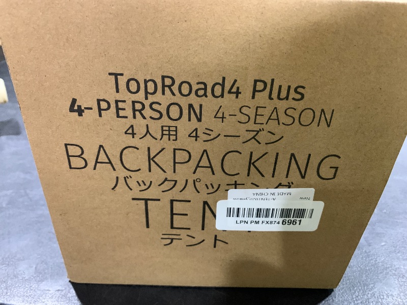 Photo 1 of Geertop Portable 4 Person 4 Seasons Backpacking Tent Double Layer Waterproof Larger Family Camping Tent Lightweight for Camp Outdoor Sports Hiking Travel Beach - Easy to Set Up