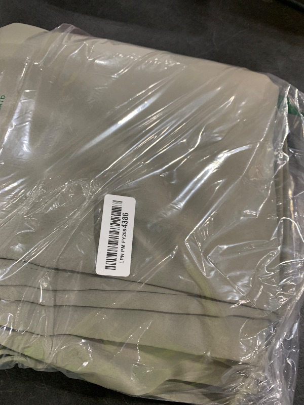 Photo 1 of **USED, DAMAGED** Joydeco Blackout Curtains 95 Inch Length 2 Panels Set, Thermal Insulated Long Curtains& Drapes 2 Burg, Room Darkening Grommet Drapes for Bedroom Living Room Window (Sage Green, W52 x L95 Inch)