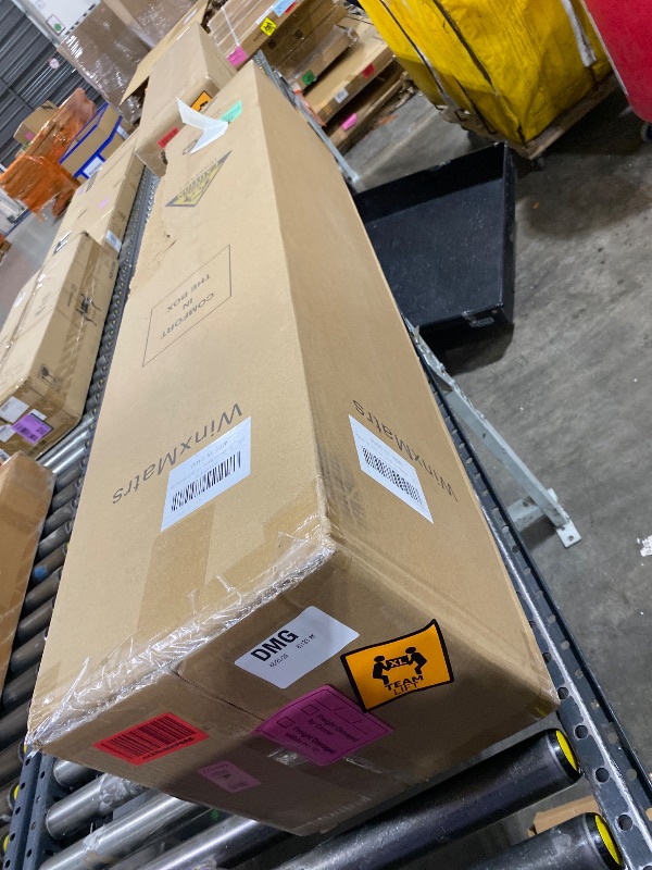 Photo 1 of WinxMatrs Queen Mattress, 14 Inch Memory Foam Hybrid Mattress in a Box, Independent Spring for Motion Isolation and Pressure Relief, Comfortable Medium Plush