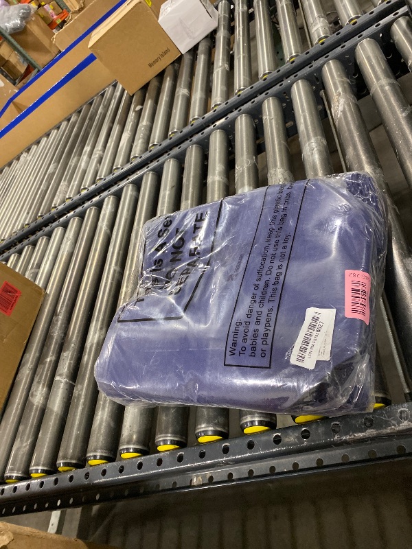 Photo 1 of Reginary 50 Pieces Reusable Totes Bag Bulk Shopping Bags Non Woven Grocery handbag with Handles Foldable for Boutiques(Navy Blue)