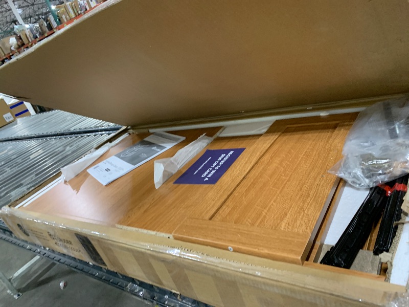 Photo 1 of Sauder Storage Cabinet, Highland Oak Finish