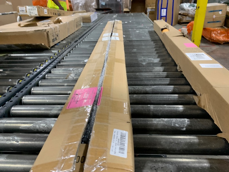 Photo 1 of Muzata 4Pack 6'6" Aluminum Black Cable Railing Handrail Rectangular Handrail for Cable Railing System Top Rail Deck Stair Indoor Outdoor Length Adjustable with Paper User Guide HL10 BPA