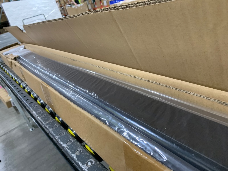 Photo 1 of Vezek 17 Ft Aluminum Handrail Stair Rail Metal Railing Grab Bar Kit Staircase Handrails Matte Black